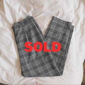 PLAID / CHECKERED TROUSERS